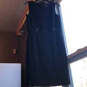 Chelsea Rose Silk-lined Poly Sleeveless Dress Sz6